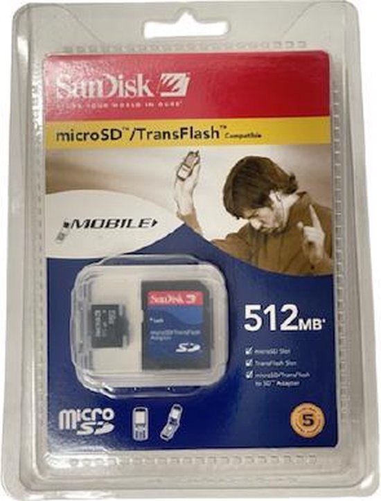 Carte mémoire Micro SD 1Gb