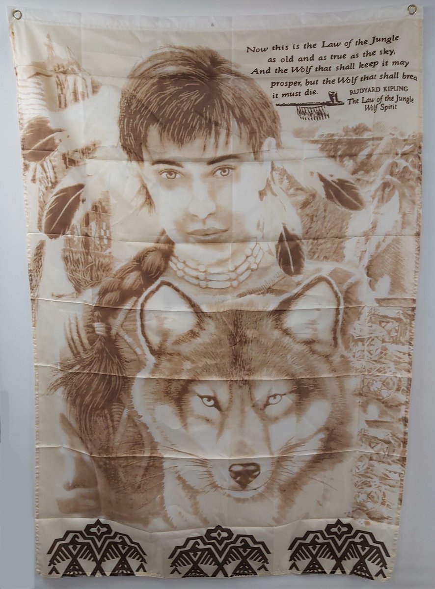 Postervlag Wolf - Wet van de Jungle