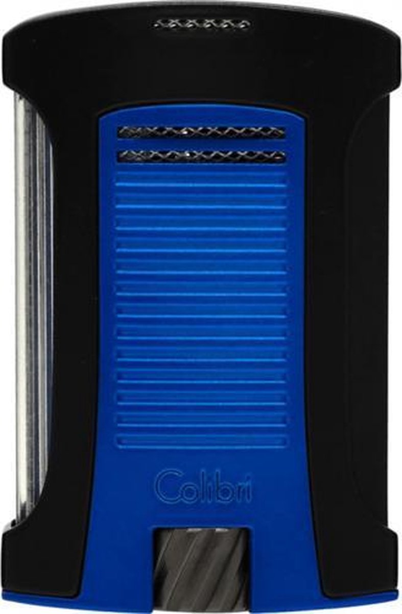 Goedkoopste Colibri aansteker Single Jet Flame Daytona Black/Blue