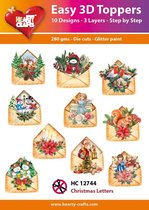 Easy 3D Topper Kerstmail - HC12744