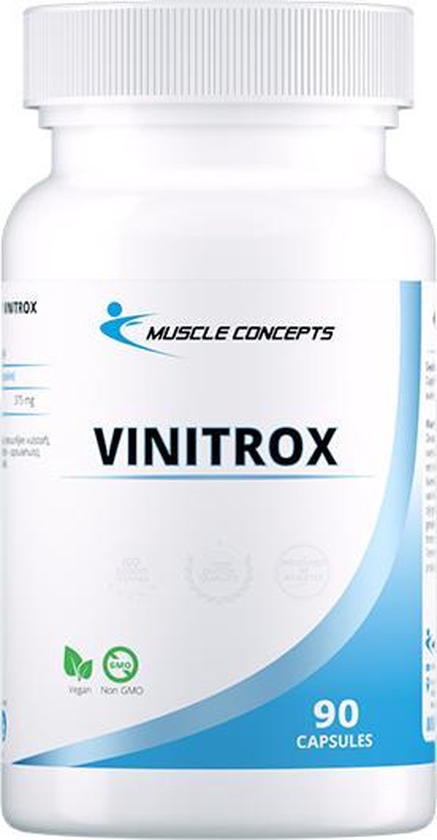 Vinitrox | Muscle Concepts - Nitric oxide supplements - Populair bij Sport & Training - 90 capsules