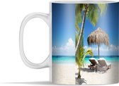 Mok - Strand - Parasol - Zee - 350 ml - Beker