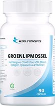 Groenlipmossel - Incl. Kurkuma C3, MSM en Biocell - 90 capsules | Muscle Concepts