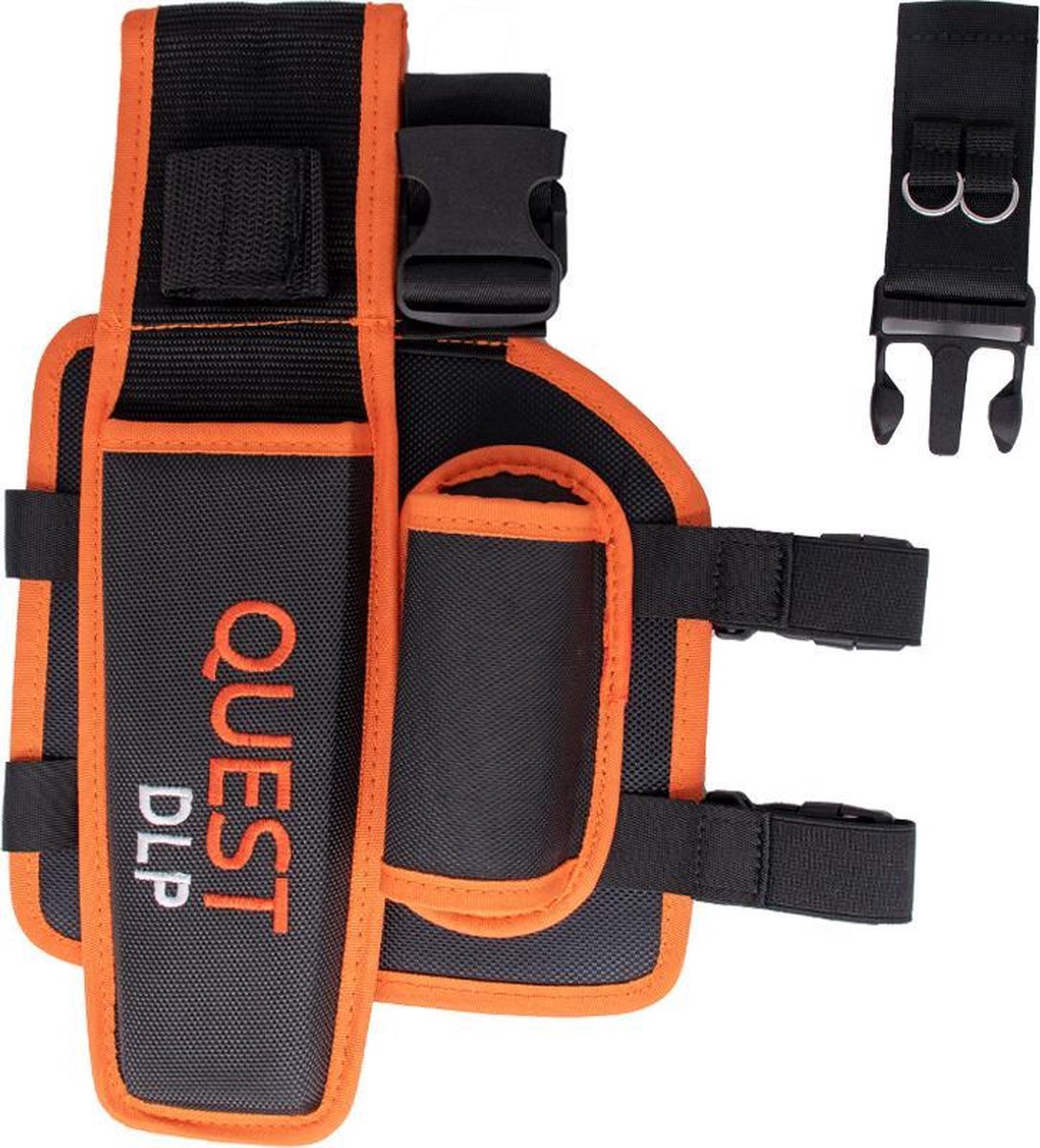 Quest beenholster voor Pinpointer en grasmes
