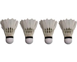 Badminton shuttle- Badminton shuttlecock- Badminton veren shuttles- Veren badmintonshuttle- Badminton pluimbal- Veren shuttlecock- Shuttles voor badminton- Racketclub Feather 1 - Veren badminton shuttles voor een budget prijs - Koker 12 stuks