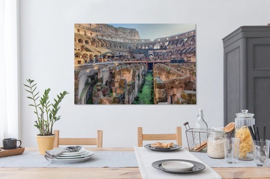 Peintures sur toile Colisée - Rome - Italie - 120x80 cm - Décoration murale