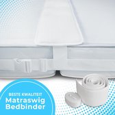 Lafish Matraswig  - Bedbinder - Liefdesbrug  - Matraswig bedbinder -  Matraswiggen - Matraswig met band - Matrasbrug - Matraswig de luxe - T-stuk - Tussenstuk matras - Bedbrug - Verstelbaar