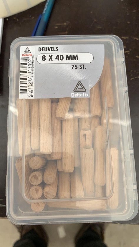 Deuvels hout 6 mm 50 st. | Wemekamp Groothandel