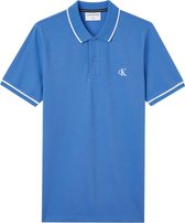 Calvin Klein Poloshirt - Mannen - Blauw - Wit