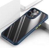 Dawn Series Airbag Schokbestendig TPU + pc-hoesje voor iPhone 13 Pro Max (blauw)