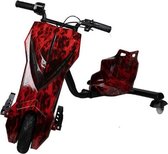 Elektrische Drift Trike | Ampes | 36V 250W Motor | 25 KM/H | 36V 250W Motor | Anti-Lek Banden | 3 Versnellingen | Led Verlichting | Volcano Red