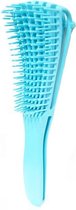 Antiklit Haarborstel | Detangling Brush | Hairbrush | Krullend Haar Verzorging | Stylingborstel | Magic Detangler Brush | Blauw