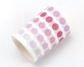 Roze Paars Stippen Washi Tape Stickers | Leuke To Do Dots | Bullet Points | Takenlijstjes Maken | Organizing | Organiseren| Taken lijst Maken | Planning | Planner Maken | Plannen | Bullet Journal | Journalling | Masking Tape