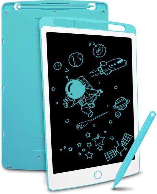 Tekentablet - LCD Tekentablet kinderen - Grafische tablet kinderen - Kindertablet Blauw