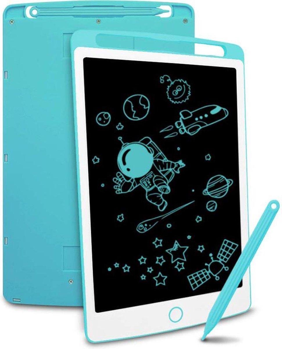 Tekenbord kinderen Kiraal - Tekentablet - LCD Tekentablet kinderen - Grafische tablet kinderen - Kindertablet Blauw