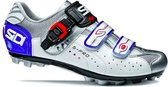 Sidi Scarpe Eagle 5-Pro - Mountainbikeschoenen - Steel Wit Zilver Blauw - Maat 52