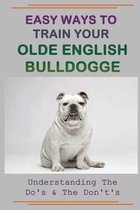 Easy Ways To Train Your Olde English Bulldogge: Understanding The Do's & The Don't's