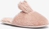 Thu!s dames pantoffels met konijnenoortjes - Roze - Maat 37/38 - Sloffen