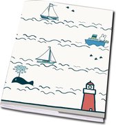 Bekking & Blitz - Set van 3 verschillende schriften A5 - gelinieerd - Nijntje - Miffy - Calm Coast - Dick Bruna - Uniek design