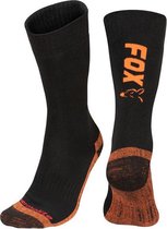 Fox Black / Orange Thermolite long sock 10 - 13 (Eu 44-47)