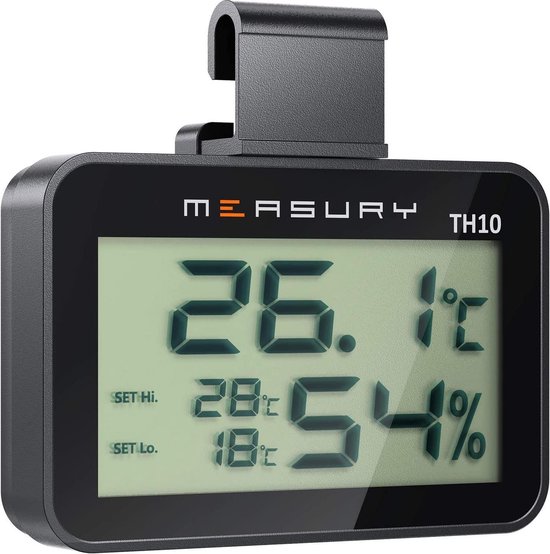 Hygrometer thermometer voor het terrarium, digitale thermohygrometer