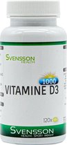 Svensson - Vitamine D - 120 soft Capsules 1000 IU