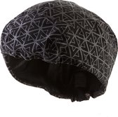 Sealskinz Helmhoes Unisex Zwart Reflective - Waterproof Helmet Cover Black Reflective Print - one size
