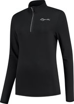 Rogelli Core Hardloopshirt - Lange Mouwen - Dames - Zwart - Maat L