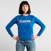 Dedicated - Ystad Vote Earth - Unisex - Sweater - Blauw - XS