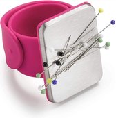 Luxe Magnetische Armband - Naai & Borduur Accessoires - Magneet - Armband Voor Naalden - Naaien - Naaldenkussen - Roze