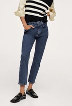 Mango Jeans Rechte Enkellange Jeans 17043272 To Dames Maat - W38