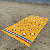 Eierbal handdoeken - strandlakens Aaierbal - 70x140cm