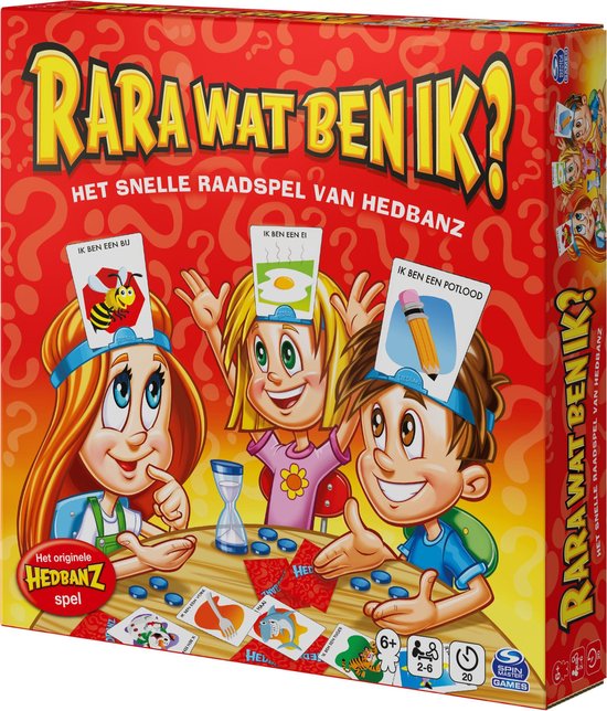 Spinmaster Kinderspel Rara Wat Ben Ik?