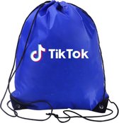 Tiktok gymtas / sporttas / zwemtas blauw