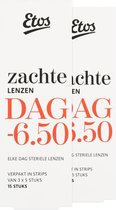 Etos Zachte Daglenzen -6,5 -30 stuks