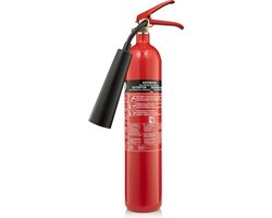 Smartwares FEX-15621 - CO2 Brandblusser 2kg - Incl bevestiging - Brandklasse B - BSI Gecertificeerd