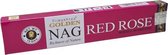Golden Nag Red Rose wierookstokjes (los pakje van 15 gram)