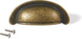 Emuca Meubelgrepen, gatenafstand 64 mm, Zamak, Bronzen