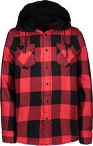 Cars Jeans Lange mouw Overhemd - Freams Hood shirt Rood (Maat: XXXL)