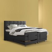 Elektrische Boxspring 160x200 - iExclusive - Complete Set - Gratis montage - Antraciet