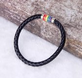 Akyol - Regenboog - 5 STUKS - mix color - bohomian armband - boho style - ibiza armbanden - kralen Armband cadeau - kado - geschenk - gift - verjaardag - zomer - sieraad - armband