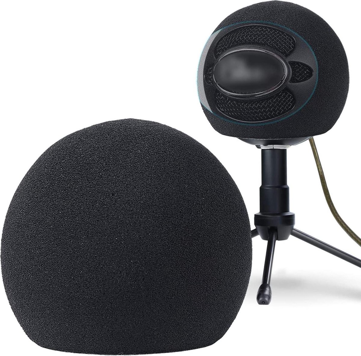 Best4u Microphone anti-pop de protection micro pare-brise mousse pare-brise  filtre