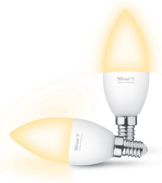 Trust - Smart lamp - E14 - Ambience - Warm en koel wit | bol.com