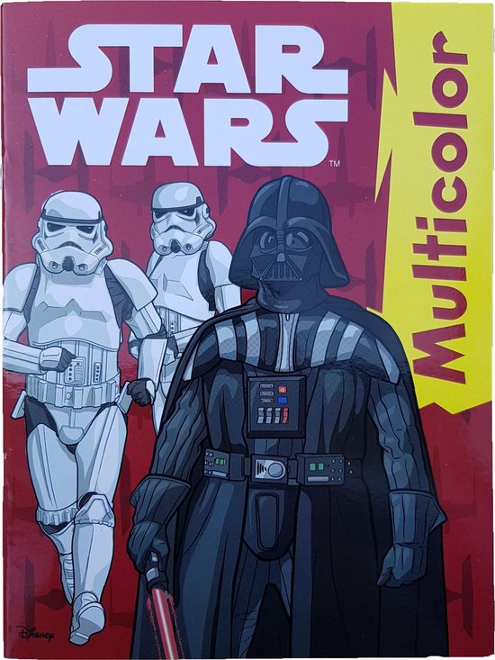 Star Wars "Darth Vader" Kleurboek +/ 16 kleurplaten