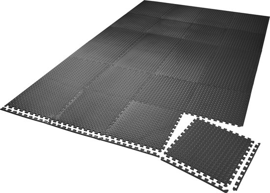 Jump Rope Mat Grote Rubberen Oefenmat Indoor Outdoor Schokabsorberende Mat Antislip Ovaal Ontwerp voor Vloer & Touw Bescherming, Workout Matten voor Thuis Gym Vloeren (Blauw
