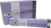Golden Nag Lavender wierookstokjes (12 pakjes van 15 gram)