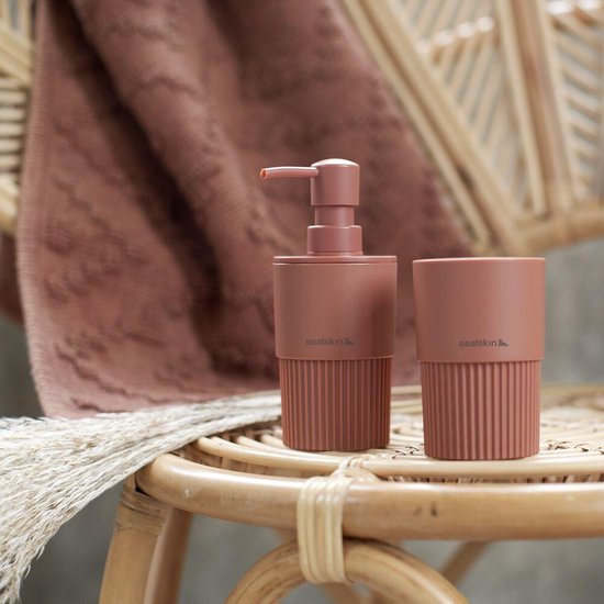 Sealskin Brave - Gobelet à brosse à dents - Rose foncé