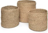 De Ho Chi Minh Mand - Naturel - Set van 3
