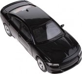 schaalmodel Dodge 2016 Charger RT 1:34 zwart 12 cm