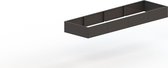 MySteel Gepoedercoat staal plantenbak Texas xxl 4000x1200  - Kleur: RAL9010 (wit) - Hoogte: 600mm
